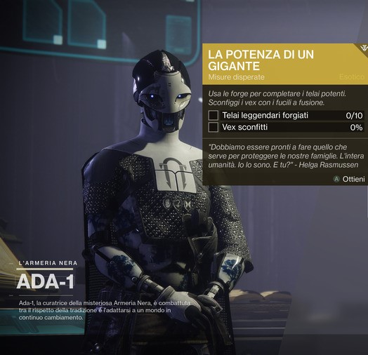 Destiny2 Shadowkeep Jotunn Guida Impresa Esotica